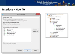 Interface – How To
 