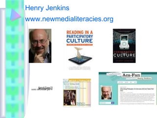 Henry Jenkins
www.newmedialiteracies.org
QuickTime™ e undecompressoresono necessari per visualizzare quest'immagine.
 