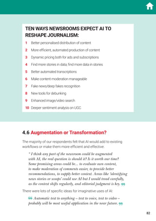 New powers, new responsibilities   the journalism ai report