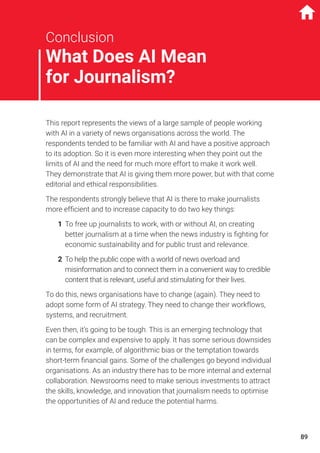 New powers, new responsibilities   the journalism ai report