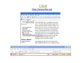 LibX
http://www.libx.org
 