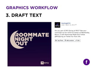 GRAPHICS WORKFLOW
3. DRAFT TEXT
 