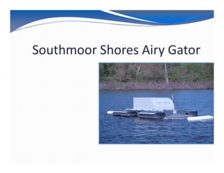 Southmoor Shores Airy Gator
 