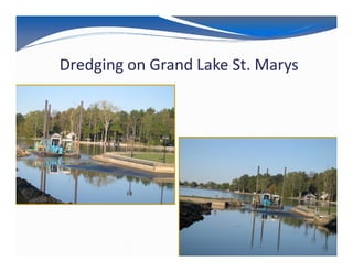 Dredging on Grand Lake St. Marys
 