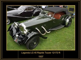 Lagonda LG 45 Rapide Tourer 12172 R  1937 