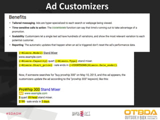 Ad Customizers
 