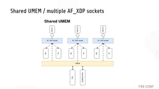 Shared UMEM / multiple AF_XDP sockets
 