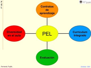 Diversidad en el aula Evaluación Currículum Integrado Contratos de aprendizaje PEL 