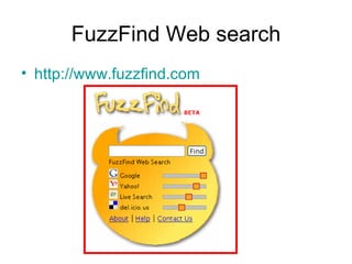 FuzzFind Web search http://www.fuzzfind.com 