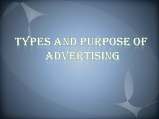 Ppt on types of advertising