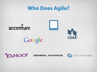 Who Does Agile?
 