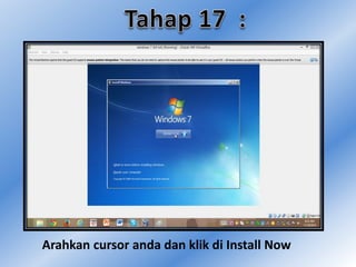 Arahkan cursor anda dan klik di Install Now 
 