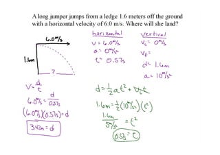 Projectile Problems