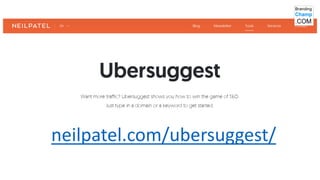 neilpatel.com/ubersuggest/
 