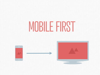 MOBILE FIRST
 