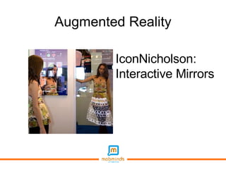 Augmented Reality IconNicholson: Interactive Mirrors 