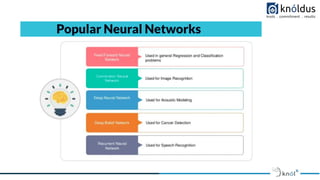 Popular Neural Networks
 