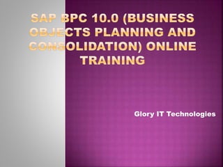 Glory IT Technologies
 