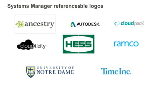 Systems Manager referenceable logos
 