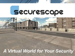 A Virtual World for Your Security
                          © 2012 www.daden.co.uk
 