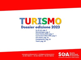 Dossier turismo Edizione 2023