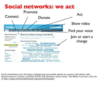 Social media: opportunities and challenges for nonprofits