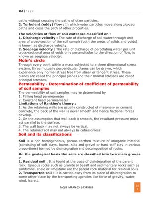 Soil mechanics.. pdf