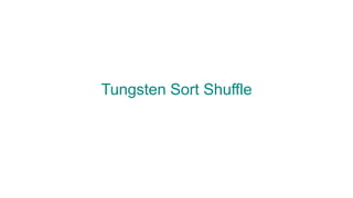 Tungsten Sort Shuffle
 