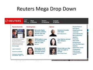 Reuters Mega Drop Down