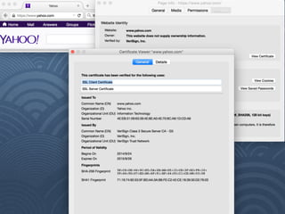 SSL Certificate and Code Signing