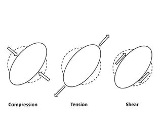 Compression Tension Shear
 