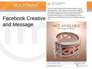 14
Synergize Your Online Platform
Facebook Creative
and Message
 