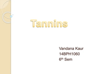 Vandana Kaur
14BPH1060
6th Sem
 