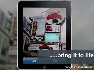 .....bring it to life
       www.Pioneeringooh.com
 