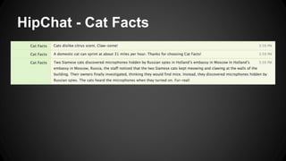 HipChat - Cat Facts 
 