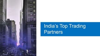 India’s Top Trading
Partners
 