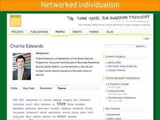 Networked individualism