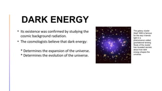 DARK ENERGY
 