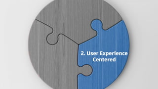 2. User Experience
Centered
 