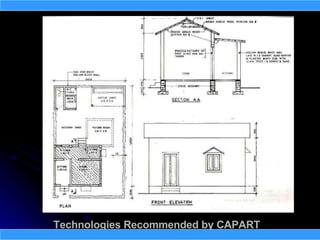 Technologies Recommended by CAPART
 