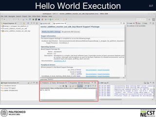 Hello World Execution
• text
 