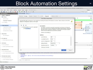 Block Automation Settings
• text
 