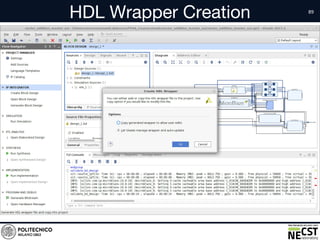 HDL Wrapper Creation
• text
 