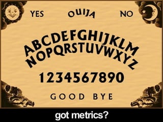 got metrics? 