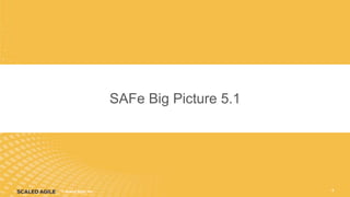 © Scaled Agile. Inc.
© Scaled Agile, Inc.
SAFe Big Picture 5.1
4
 