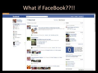 What if FaceBook??!!
 