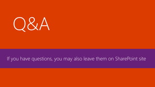 SharePoint for Project Management (2016)