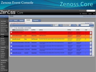 Zenoss Event Console
 