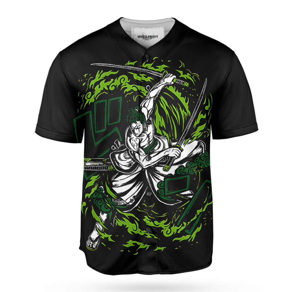 Zoro Baseball Jersey frL