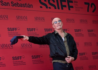 Jacques Audiard, el pasado 20 de septiembre en el festival de San Sebastián, donde presentó su 'Emilia Pérez'.